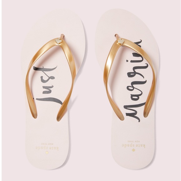just married flip flops target